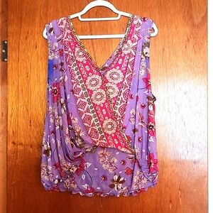 Free People sleeveless blouse